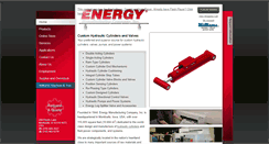 Desktop Screenshot of energymfg.com